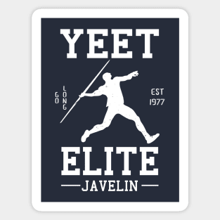 Yeet Elite Javelin Athlete Track N Field Athletics Sticker